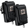 bvya 2 Pack Tactical EDC Phone Pouches, Multi-Purpose Utility Tool