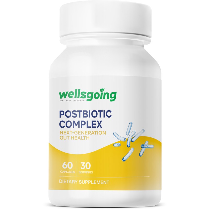Wellsgoing Postbiotic Complex – Advanced Gut Health & Immune Support