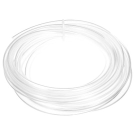 PATIKIL Pneumatic Tubing 1/2 OD 16.4ft, 12mm OD 8mm ID PU Air Line Pipe Tube for Air Compressor Fitting or Fluid Transfer,Clear