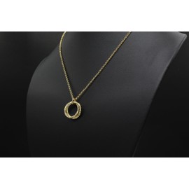 Best Friend Tribe Necklace • Soul Sister Gift • Friendship Jewelry • Hammered Linked Infinity Ring Necklace - Birthday, Best Friends Silver