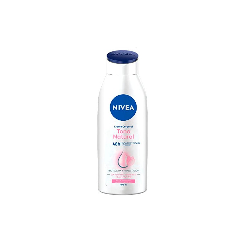 Nivea Crema Corporal Humectante Tono Natural 400 Horas Humectación Profunda