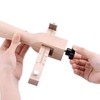 Wooden Hand Leather Strip Strap Adjustable Cutting Tool DIY Craft