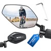 West Biking Espejo de bicicleta – Espejo retrovisor estable para