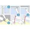 Easynight Portable Travel Blackout Blind, 100% Light Blocking Fabric, Regular,