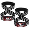 TrySalar Premium Weight Lifting Straps Figure 8 Deadlifts with Padded