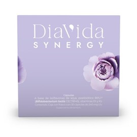 SYNERGY® – Isoflavonas de Soya con Postbiótico BPL1® Bifidobacterium lactis CECT8145, Vitaminas D3 y K2 – 30 cápsulas