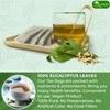 TOG999, Premium 100 Eucalyptus Leaf Tea Bags, 100% Natural &
