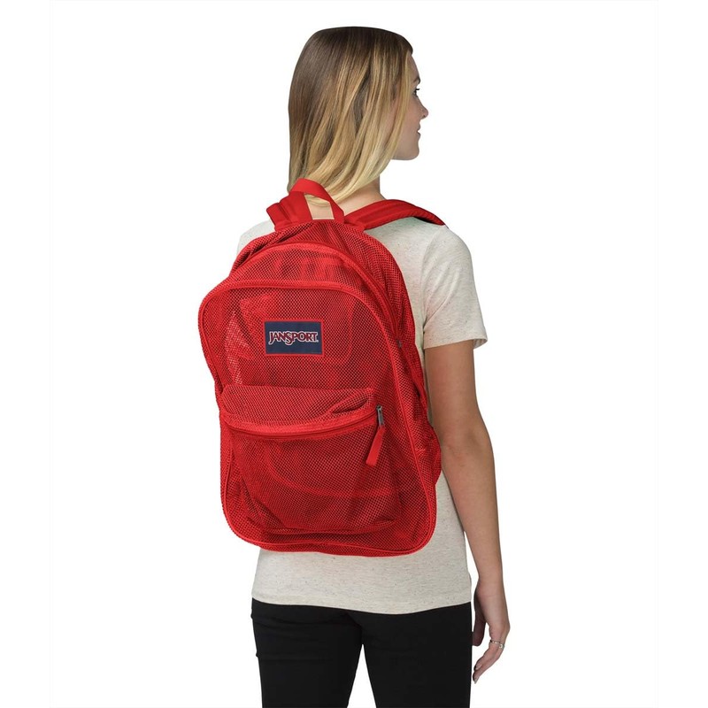 JanSport Mesh Pack - See Through Backpack Ideal for Class,