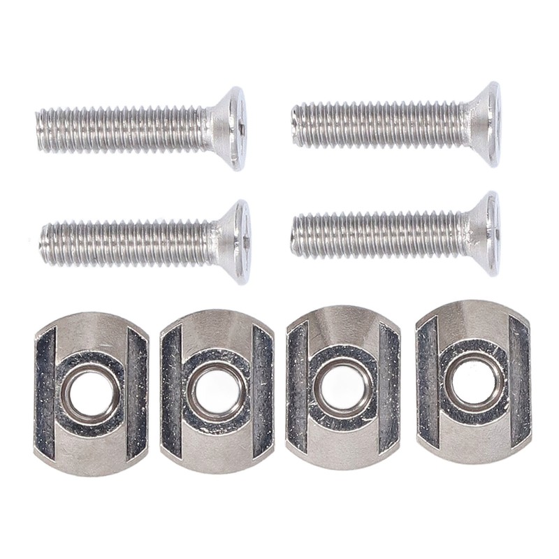Surfing Accessories Stainless Steel Fin Screw and Plate for Surf