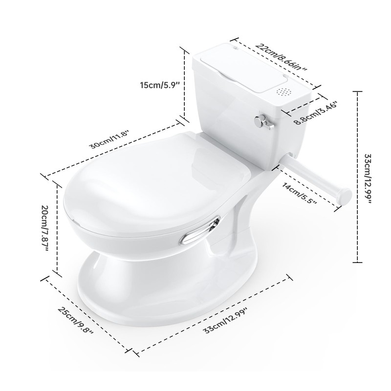 GarveeLife Potty Training Toilet, Potty Training Toilet for Baby with