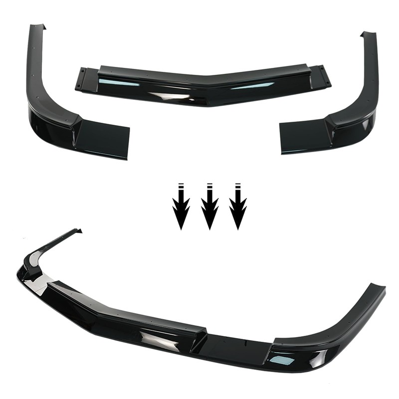 PFRREOR Front Splitter Front Bumper Lower Lip for Corvette C5
