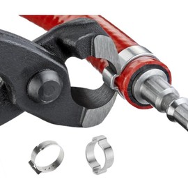 9 inch Ear Clamps Pliers Pinch Clamp Plier Single Ear hose Clamp Pincer Tool Crimp Crimping Tools