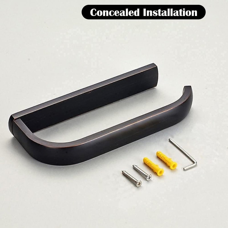 WINCASE Bronze Toilet Paper Holder, Oil Rubbed Paper Roll Holder,