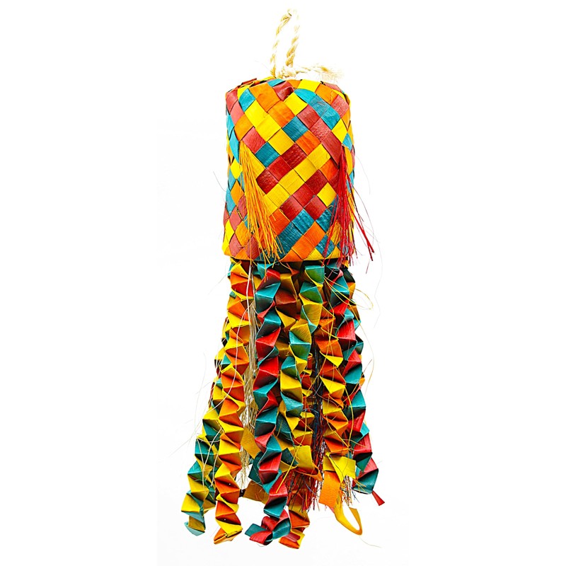 Planet Pleasures Octopus Pinata Bird Toy Medium