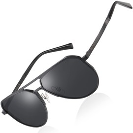 DUCO 3039 Polarized Sunglasses, Unisex, UV400 Pilot, Teardrop Glassan, Fashion Design, For Fishing, Driving
