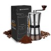 HAIYUECOFEE Manual Coffee Grinder with 8 Adjustable Coarseness Settings, Hand