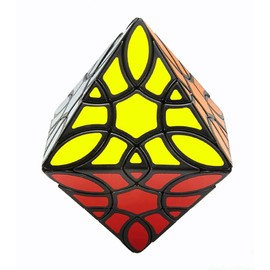 Willking Clover Octahedron Cube 8-Axis Magic Speed Cube Brain Teasers Puzzle Toys