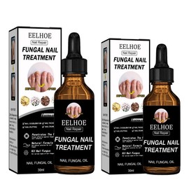 EELHOE nail repair liquid, thickening, brightening, removing onychomycosis, dead skin, repairing, moisturizing, nail care liquid - Specification: 2 piece