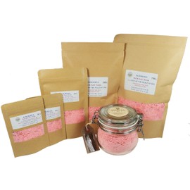 ATTIS Luxurious Bath Salt Soak with Lily of the Valley F. Oil, Pink Himalayan Salt, Magnesium Oils, Kaolin Clay | Vegan | Hand made | Relaxing | Refreshing | Calming | Rejuvenating | (750g)