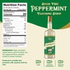 ChocZero Sugar Free Peppermint Syrup for Coffee - Keto Flavoring