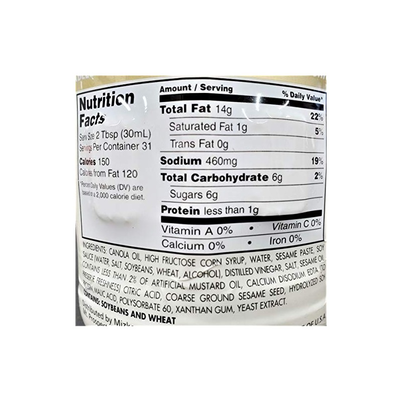 Mizkan Creamy Sesame Dressing 32fl.oz