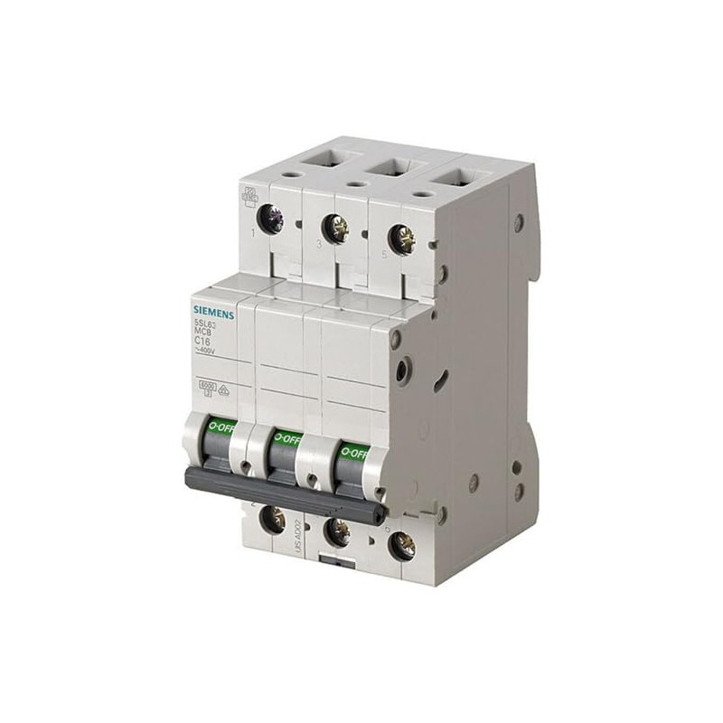Siemens 5sl6 – Automatic magnetotermico 400 V 6 kA 3