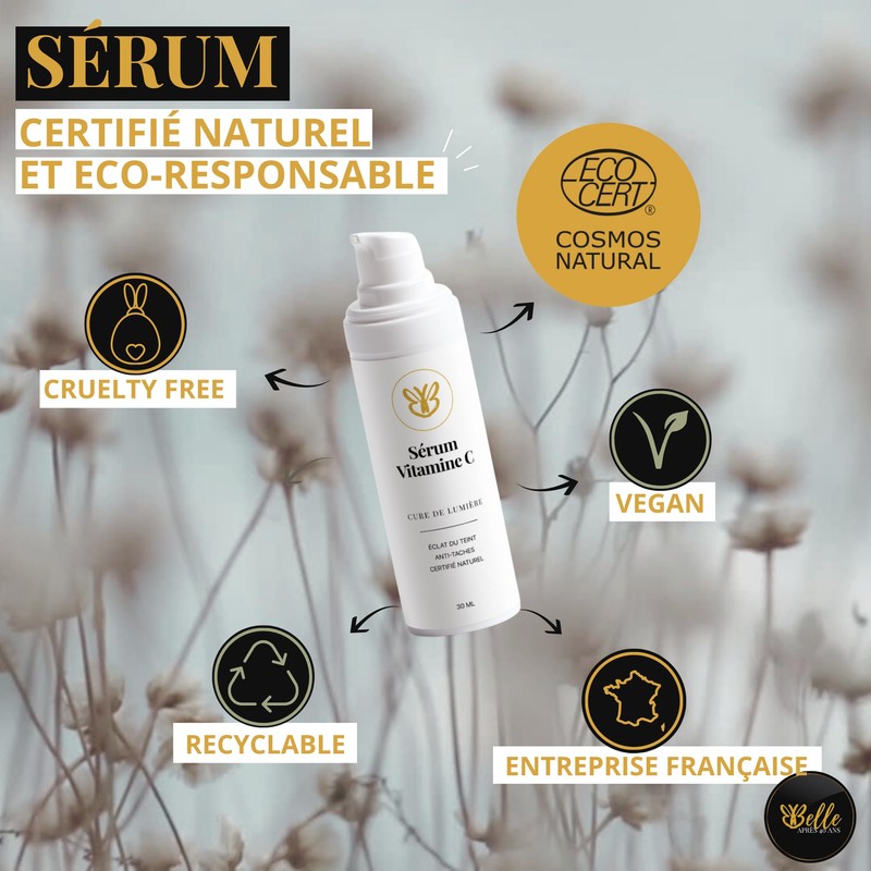 Vitamin C Serum – gegen braune Flecken – gleicht und