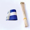 TSMD Nicaragua Stick Flag Nicaraguan Small Mini Hand Held Flags,5x8