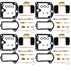 4-Pack Carburetor Carb Rebuild Repair Kits Replacement for Suzuki GS550 GS550E 1977 1978 1979