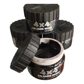 4x4 Balsamo Negro Para Barba Y Bigote Menta