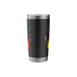 Unicyclist Unicycling Unicycler Colorsplash Unicycle Stainless Steel Insulated Tumbler