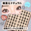 TAKE-ME japan False Eyelashes, Partial Bundle, 64 Pcs, For Beginners,