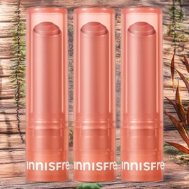 Innisfree Naturally Derived Tint Lip Gloss Dewy Tint Lip Balm No. 3 Love Beige 3 pieces 3.2g / 이니스프리 자연유래 틴트립글로스 듀이 틴트 립밤 3호 러브 베이지 3개 3.2g