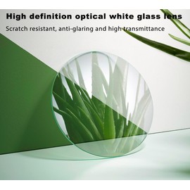 HOPLEX Handheld Magnifying Glasses 5X Reading Magnifier with Shatterproof Metal Handle & 84mm Large Magnifying Real Glass Lens for Seniors and Kids Repair and Observation(Rose Gold)