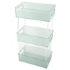 Acrylic Bathroom Storage Rack 3 Tiers Bathroom Counter Organizer Countertop