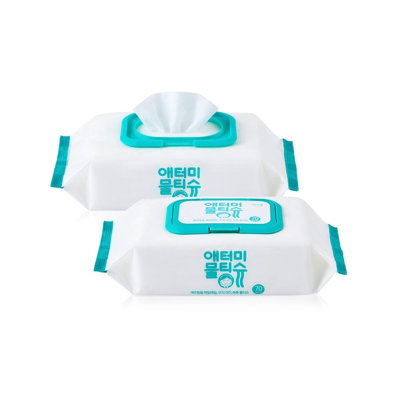 Atomy wet wipes 70 sheets x 16 packs / 애터미