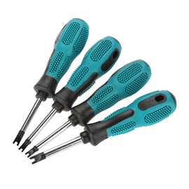 4pcs Screwdriver Set Screwdriver U Fork Type Anti-slip Jack Screwdriver Magnetic Screwdriver CRV Multi-functional Hand Tool Screwdriver Set M1.7 M2.0 M2.3 M2.6