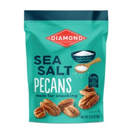 Diamond of California Sea Salt Pecans Made for Snacking, 3.25 oz.