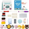 8PCS Crochet Kit for Beginners, Cute Animals Crochet Starter Kits,DIY