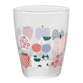 Decorle GS-38035 FIKA Glass, S, Berry, Approx. φ3.1 x 3.8 inches (78 x 96 mm)
