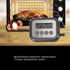 Kichen Timer Thermometer Stainless Steel Probe Digital Cooking Meat Thermometer