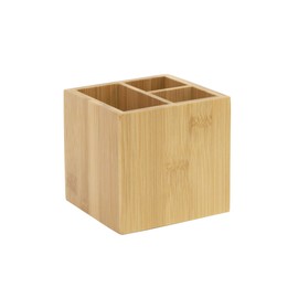 OSCO Bamboo Square Pen Pot