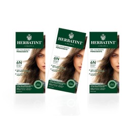 Herbatint Permanent Haircolor Gel 6N Dark Blonde 3x150ml