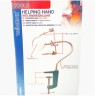 Velleman Helping Hand Craft Supply Tool Magnifying Glass, three hands