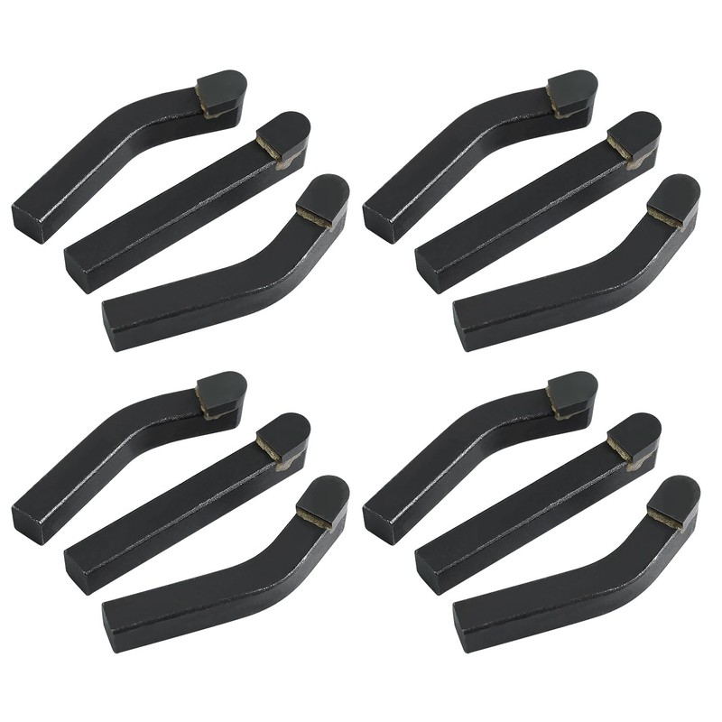 12 Pack 1/2 Inch x 1/2 Inch Stump Grinder Teeth