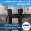 ALLSAFE Pool Fence - Quick Lock Latch - Replaces Outdated