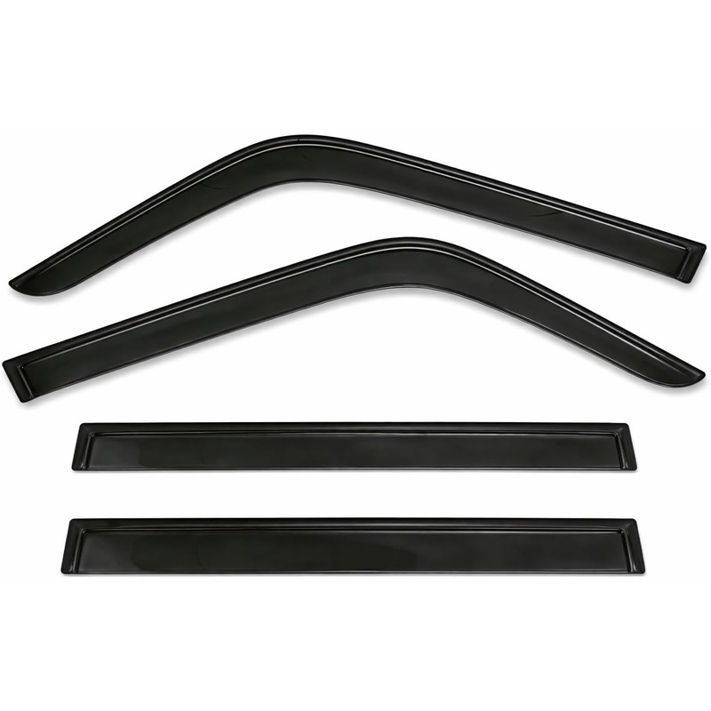 2024-2026 Tape-On Side Window Rain Guards for Toyota Land Cruiser