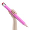 smrtcol Wooden Jumbo Pencil for Prop Gifts Decor 14 Inch
