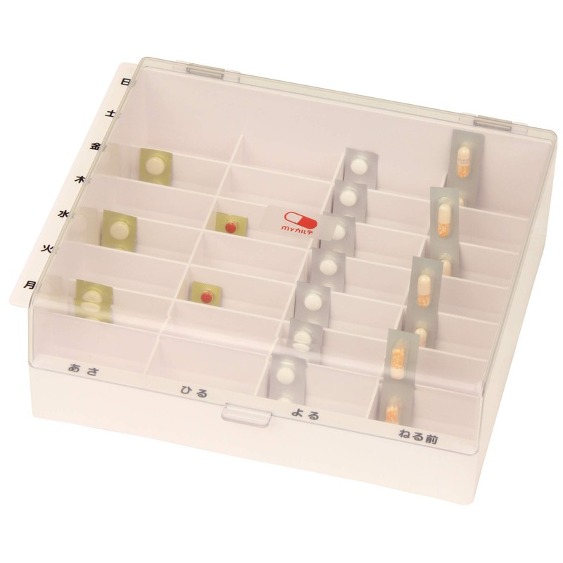 Kowa Seisakusho Teikob My Carte Squeeze Organizer Case, White