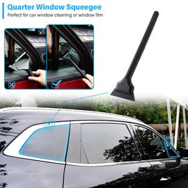 Gomake Vinyl Wrap Tool Window Tint Kit,Car Window Tint Application Kit with Small Rubber Squeegee, Vinyl Squeegee,Shank Gasket squeegee,Mini Quarter Squeegee for Car Wrapping,Window Tinting